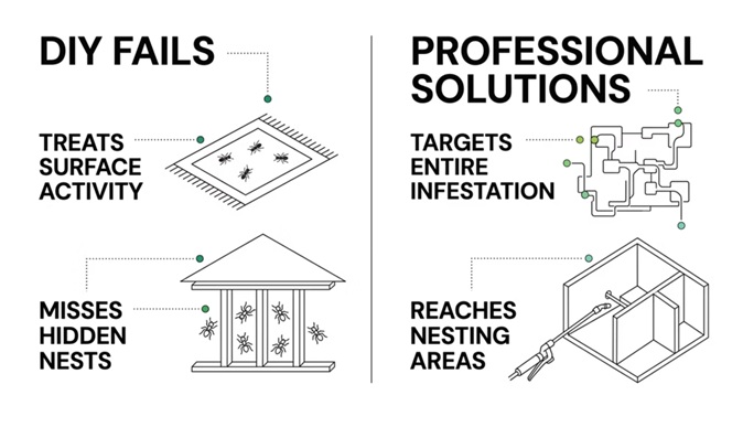 Why DIY Emergency Pest Treatments Often Fail