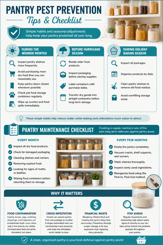 Pantry Pest Prevention Tips for Florida Homes