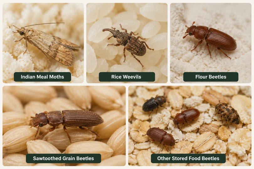 The Most Common Pantry Pests Found in Homes